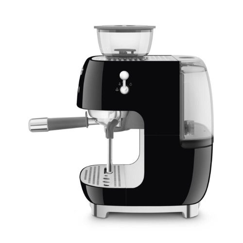 Smeg Halfautomatische Espressomachine Zwart