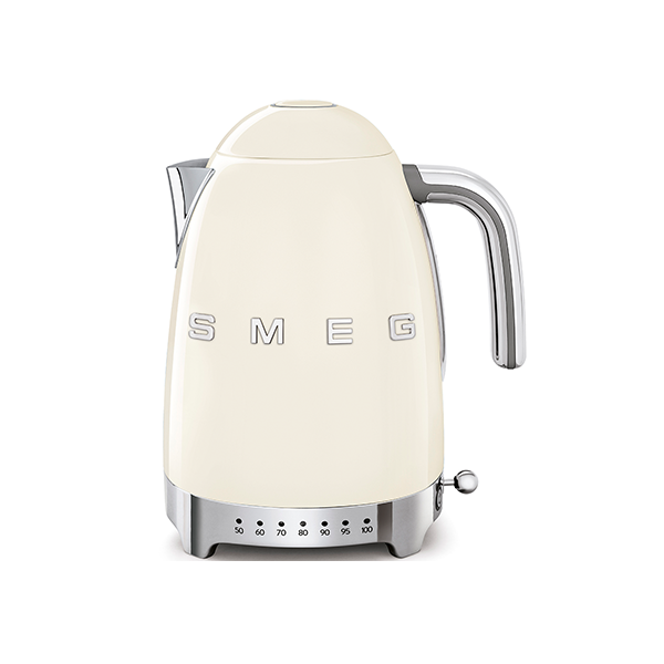 Smeg Variabele Waterkoker Creme