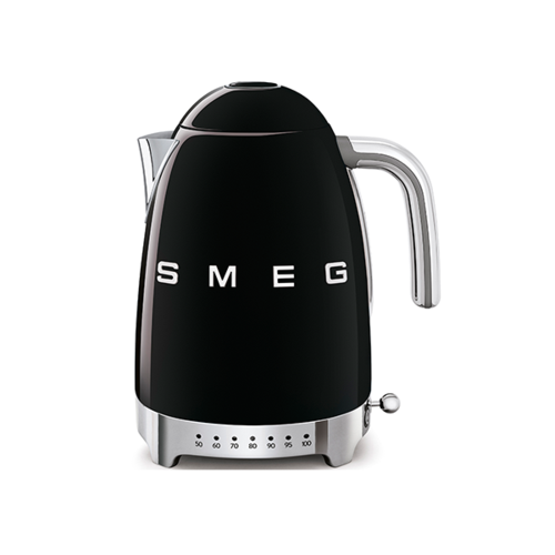 Smeg Variabele Waterkoker Zwart