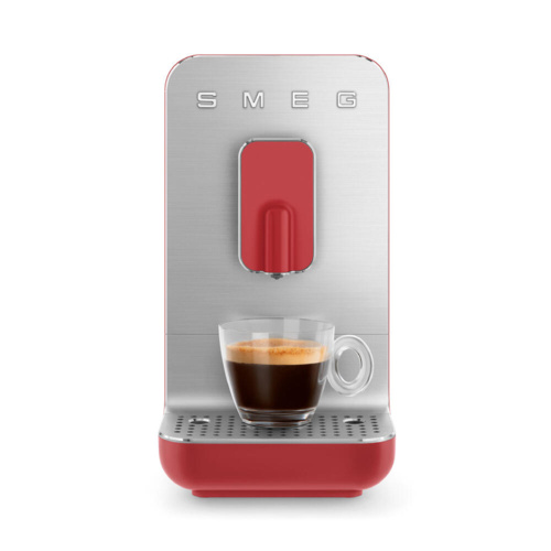 Smeg Volautomatische Koffiemachine Basic Rood