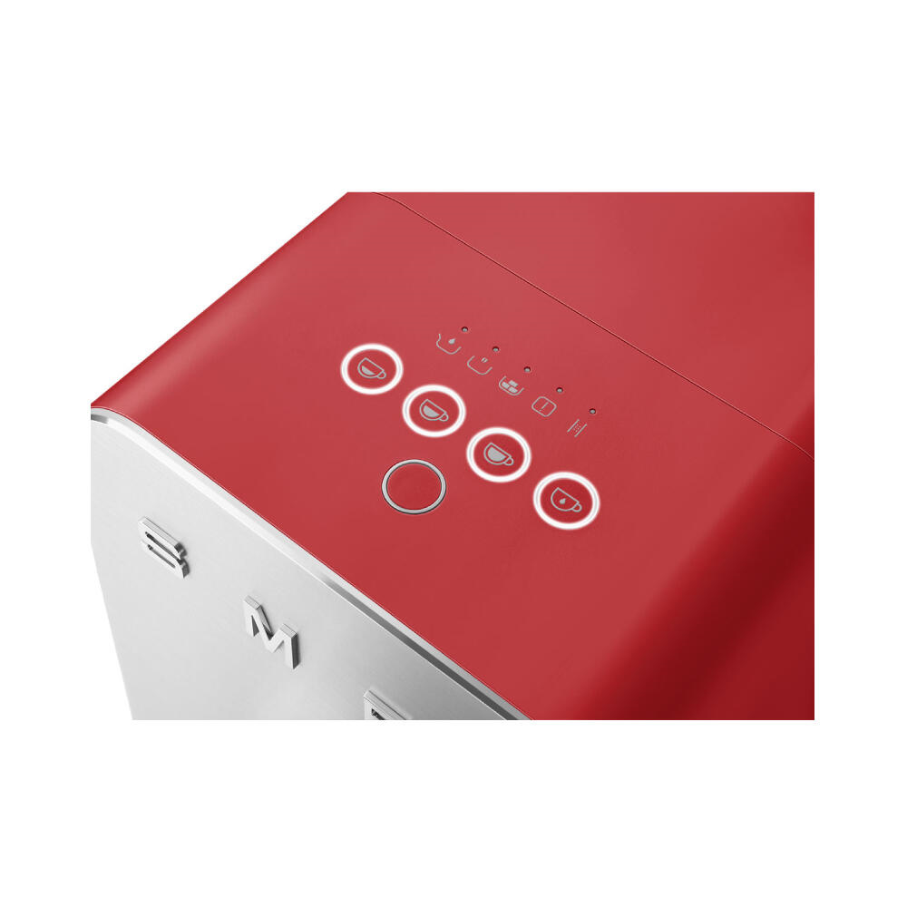 Smeg Volautomatische Koffiemachine Medium Rood