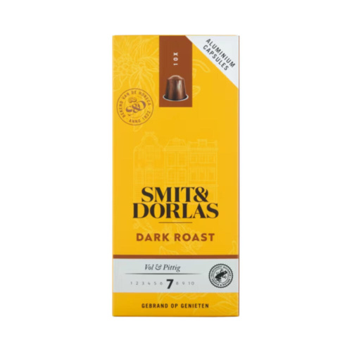 SMIT&DORLAS Dark Roast Capsules Nespresso Compatible 10 stuks