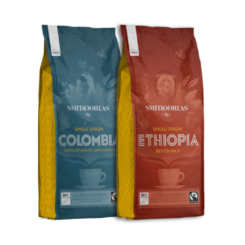 SMIT&DORLAS Single Origin Koffiebonen Proefpakket 1000 gram