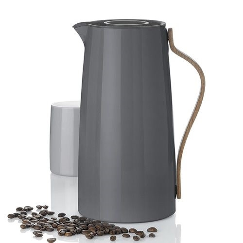 Stelton Emma Thermoskan voor koffie 1,2L Grijs