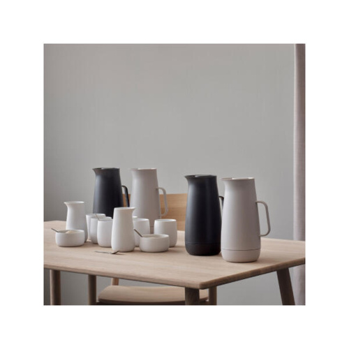 Stelton Foster Thermoskan 1L Lichtgrijs