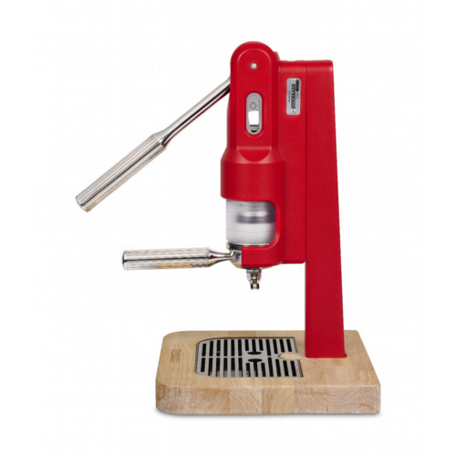 Superkop Espressomachine Rood