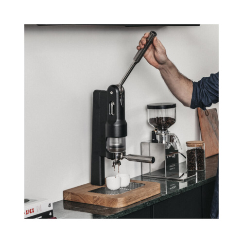 Superkop Espressomachine Zwart