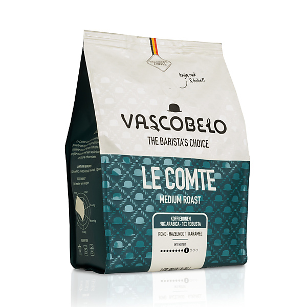 Vascobelo Koffiebonen Le Comte 450 gram