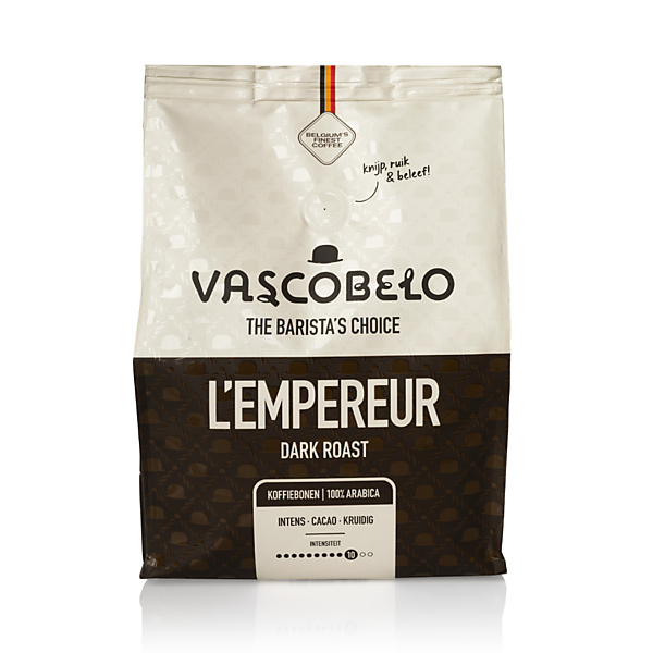 Vascobelo Koffiebonen L'Empereur 450 gram