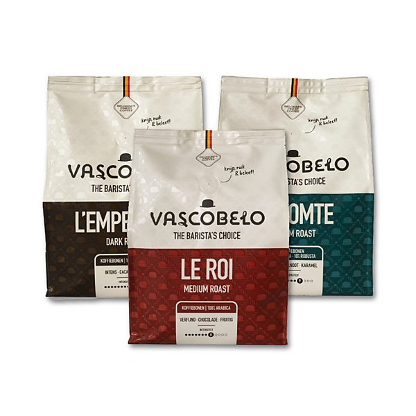 Vascobelo Koffiebonen Proefpakket 1,35 kg